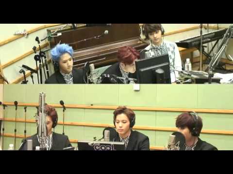 140529 VIXX Intro + talk + Leo Live SJ Ryeowook KTR