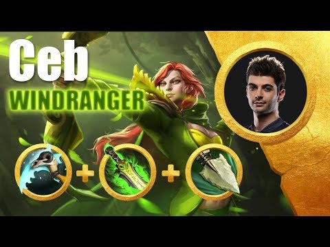 OG.Ceb - Windranger Offlane build magic style [Rank Match] DOTA2