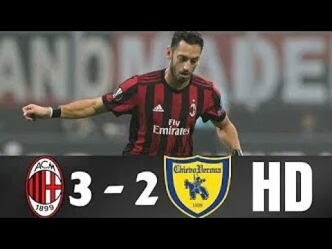 AC MILAN VS CHIEVO VERONA 3 - 2 | HIGHLIGHTS & ALL GOALS 18/03/2018