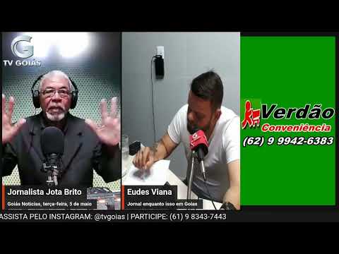 Eudes Viana(Enquanto Isso em Goiás)concede entrevista ao Jornalista Jota Brito