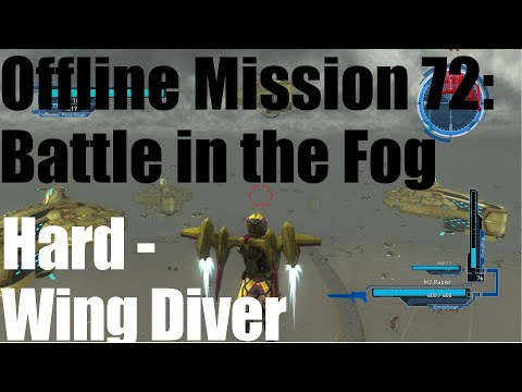 EDF 5: Offline Mission 72: Battle in the Fog - Wing Diver / Hard