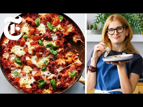 Extra-Cheesy One-Pan Baked Pasta | Melissa Clark | NYT Cooking