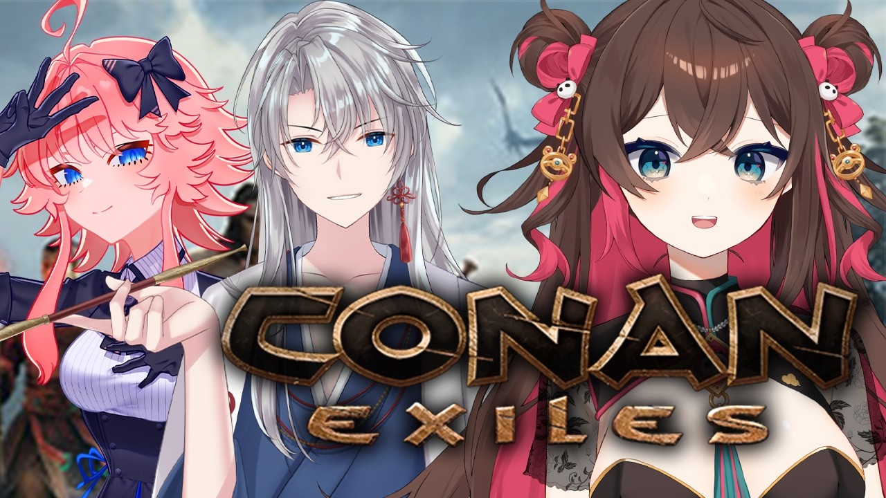 【Vtuber】砂漠の地で生き残る！居残り編5【Conan Exiles】