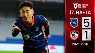 Başakşehir (5-1) Gaziantep FK | MAÇ ÖZETİ | 17. Hafta - 2025/2026