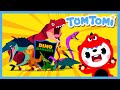 Dino Rangers💥 | Protect The Earth From The Meteors!☄️ | Dinosaur Songs | Kids Song | TOMTOMI