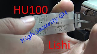 (446) HU100 Lishi Picking & Decoding Chevy Malibu Lock