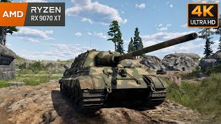 War Thunder | Jagdtiger Gameplay | Realism Sound Mod [4K 60FPS | Ultra Settings] No Commentary