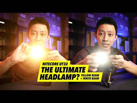 Nitecore UT32 - The Ultimate Headlamp with Yellow & White Beams?