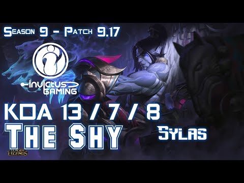 IG The Shy SYLAS vs GANGPLANK Top - Patch 9.17 KR Ranked