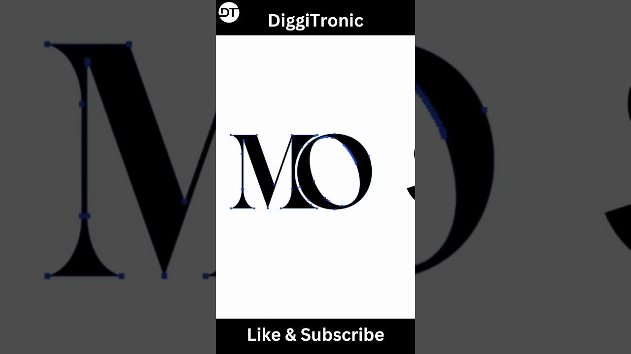Crafting Modern Luxury Typography Logos in Illustrator: The MOSY Aesthetic  #diggitronic