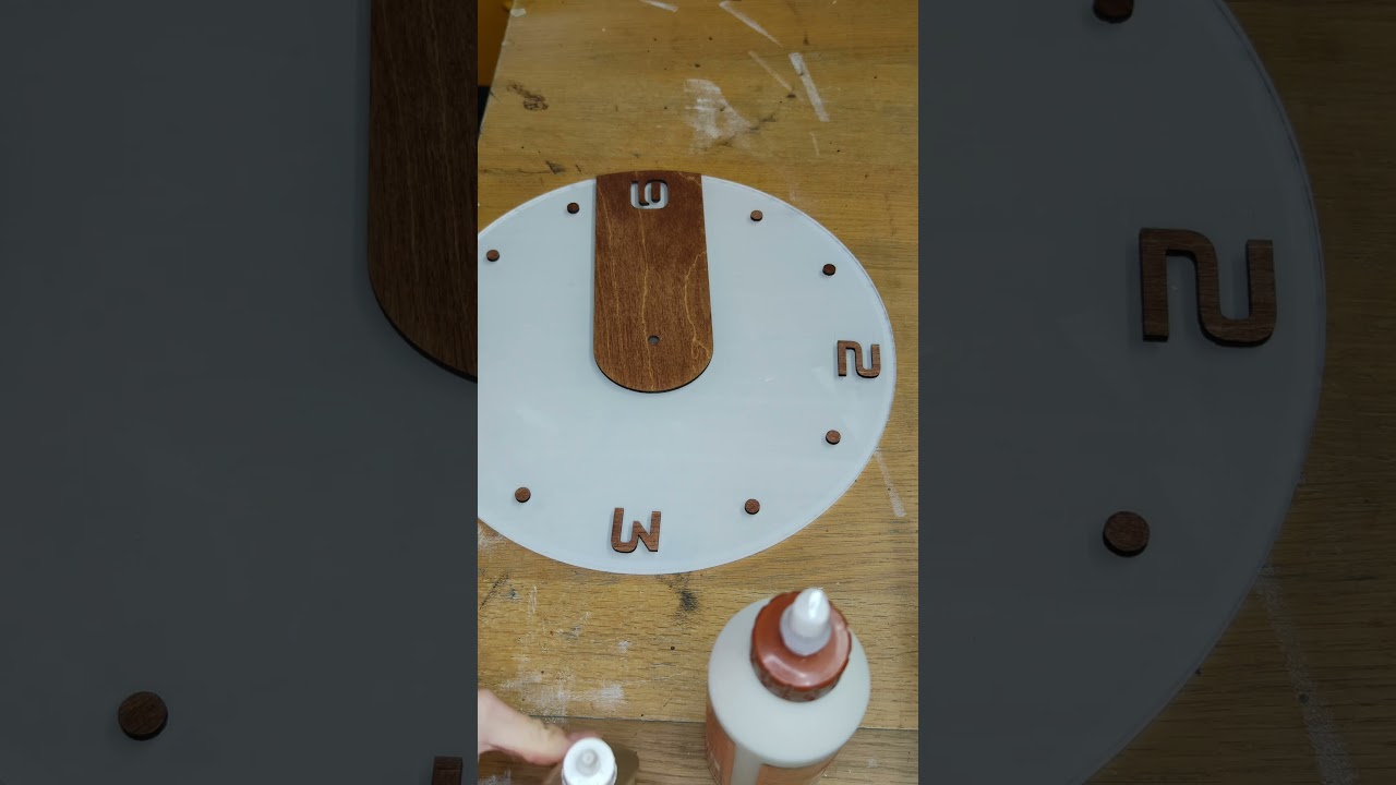 DIY Acrylic Wall Clock Tutorial: Add a Stylish Touch to Your Home Decor! | Laser by D.A.M.