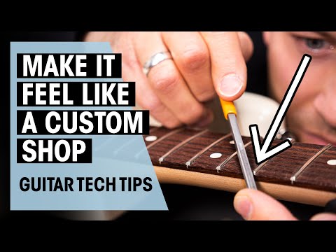 How to get rid of sharp fret edges | Guitar Tech Tips | Ep. 7 | Thomann