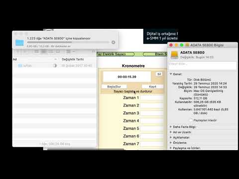 Adata SE800 SSD Hız Testi