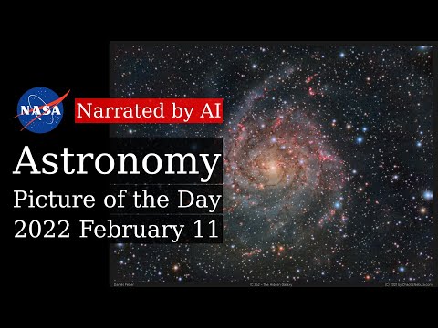 APOD: 2022-02-11 - IC 342: The Hidden Galaxy in Camelopardalis (Narrated by Brian)