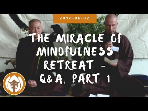 The Miracle of Mindfulness Retreat - Q&A Part 1 | 2016.06.02
