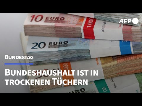 Bundeshaushalt 2024 nach langem Ringen beschlossen | AFP