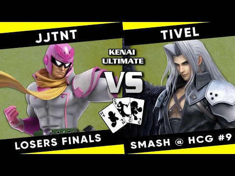Smash @ HCG 9 - JJTNT (Captain Falcon, Ike) vs Tivel (Sephiroth) - Losers Finals