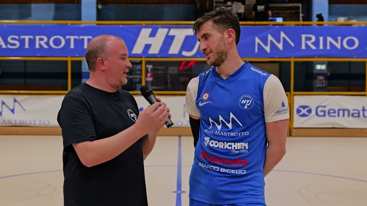 Intervista a Andrea Malagoli – Trissino vs Giovinazzo (Gara 1 - Quarti di Finale - Playoff Serie A1)