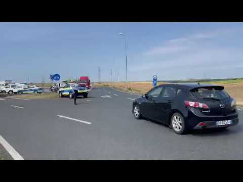 Razii ale polițiștilor pe Autostrada A1 între Deva și   Nădlac 4 august 2021 (1)