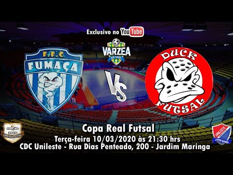 Fumaça FC  x  Duck's FS - Copa Real Futsal 2020