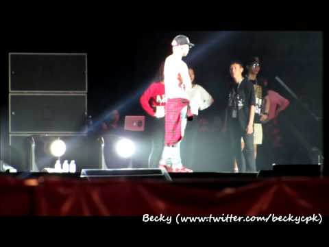 130919 Bigbang Singapore F1 Concert Rehearsal - Crooked