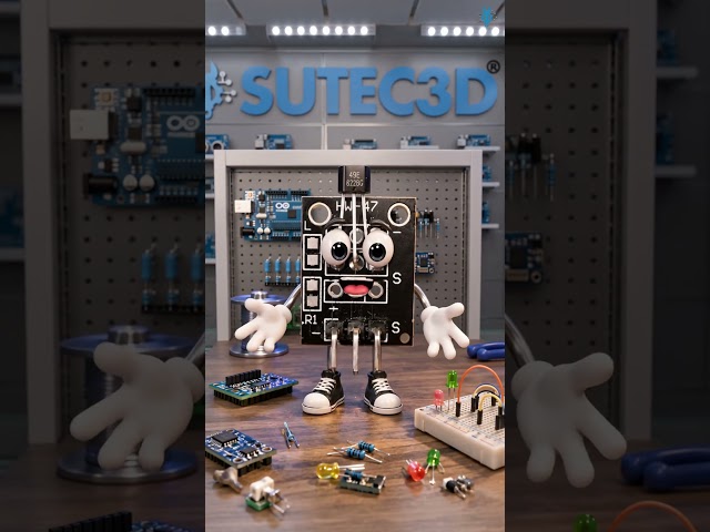 Vídeo relacionado con AZDelivery 3 x KY-035 Módulo de Sensor Magnético Hall Analógico Compatible con Arduino con E-Book Incluido!