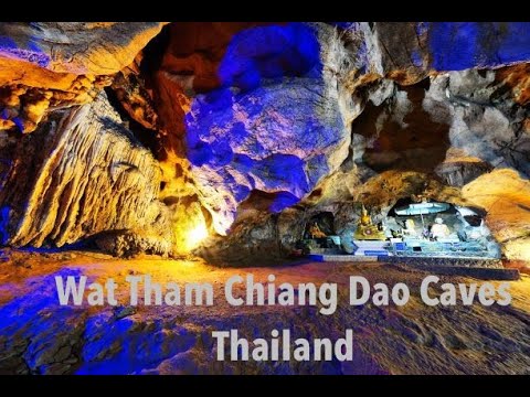 Cavernas Wat Tham Chiang Dao, Tailândia UAU