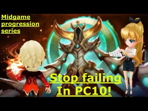 How to beat PC10! Using Midgame RUNES-Strategies! (summoners war)