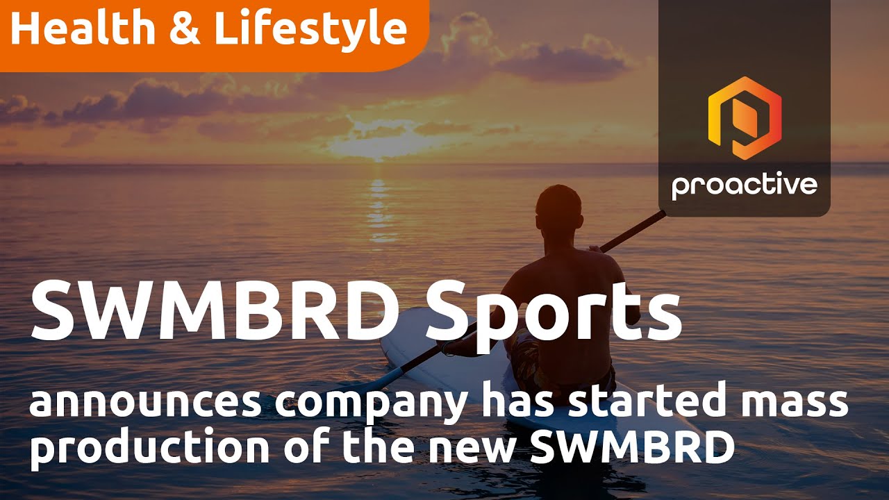SWMBRD Sports announces company has started mass production of the new SWMBRD