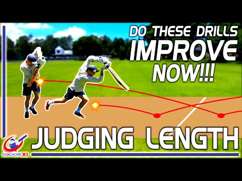 How to JUDGE LENGTH - Cricket Batting Drills and Tips