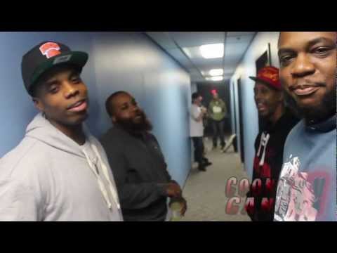 AR-AB in studio with A-Mafia  Gillie Da Kid  & Rediroc (Ape Gang) - OBH BLOG pt. 7