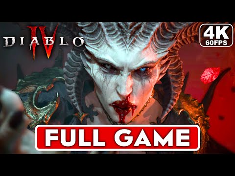 DIABLO 4 Gameplay Walkthrough Part 1 FULL GAME [4K 60FPS PC ULTRA] - No Commentary