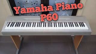 Video thumbnail for Piano Yamaha P60 by rumahpiano123