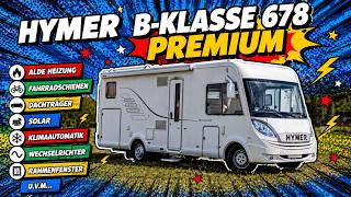 Hymer B Klasse 678 Premium Roomtour Integriertes #wohnmobil #vanlife #urlaub #camper #roomtour