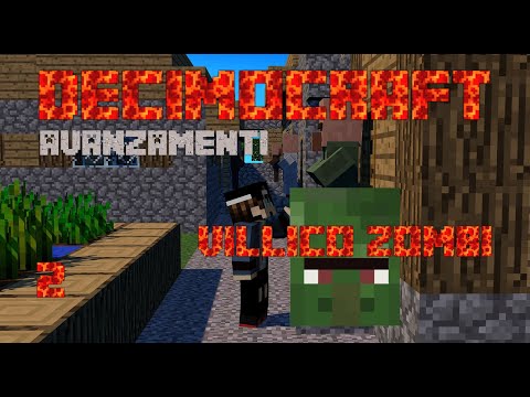 Decimocraft Avanzamenti #minecraft , salviamo un villager zombie Ep 2