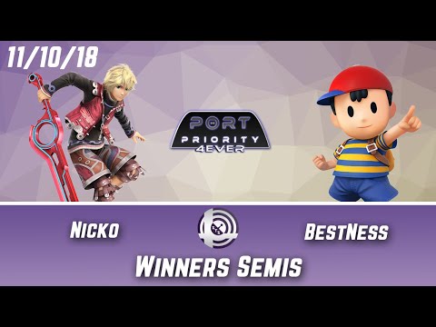 Port Priority 4Ever - Nicko (Shulk) Vs. BestNess (Ness) - Winners Semis