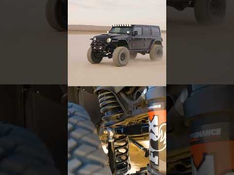 Fox Performance shocks in action on this Wrangler 392🔥 #pov #offroad #jeep