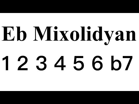 Eb Mixolydian Backing Track #LBT02Eb