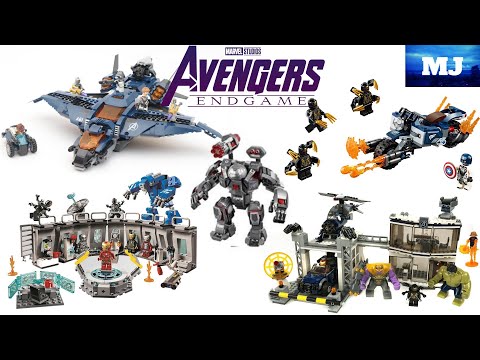 LEGO AVENGERS Endgame Compilation - All Sets #ironman #Avengersendgamecompilation #captainamerica