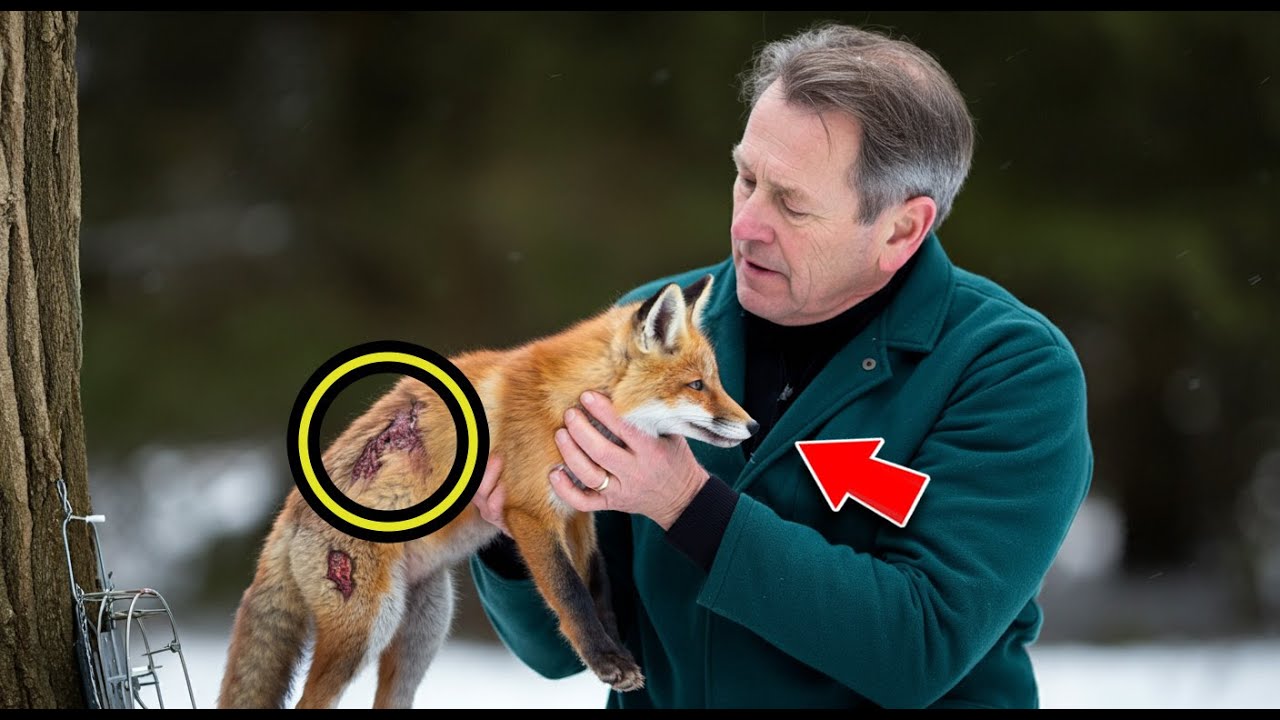 Man Rescues Frozen Fox From Wire Trap, What The Fox Does Next LEFT SCIENTISTS SPEECHLESS!