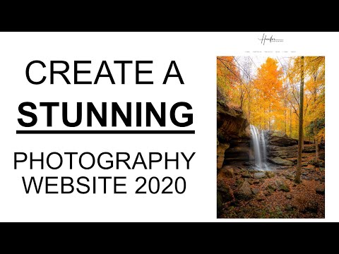Create a Stunning Photography Website in 15 Minutes (2020)