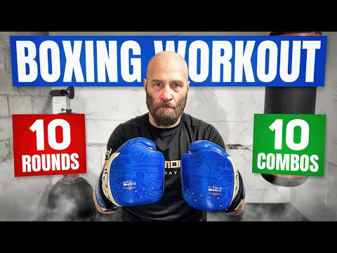 10 Rounds 10 Combos | Boxing Training | jabs, hooks, crosses, uppercuts, overhands, shovel hooks