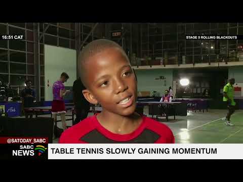 Table tennis gains momentum