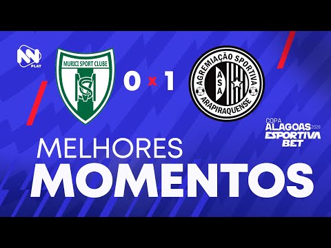 Veja os melhores momentos COMPLETO do jogo entre MURICI X ASA - COPA ALAGOAS 2026