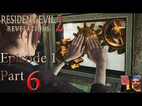 Resident Evil: Revelations 2 - Episode 1 Walkthrough Part 6 - Gear Kog, Outside PS4 HD