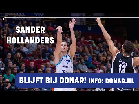 Sander Hollanders blijft bij Donar!