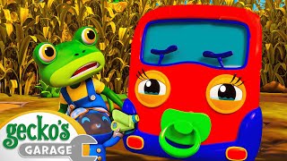 Muddy Mechanicals Railway Mystery | Baby Truck | Gecko's Garage | Kids Songs