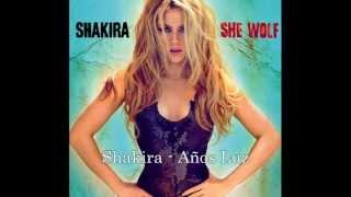 Años Luz - Shakira (Lyrics)