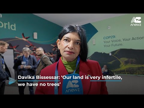Davika Bissessar: “Our land is being very infertile, we have no trees”