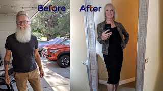 Dramatic transformation | 69-year-old successful hair stylist turned woman and now lives as a wife.